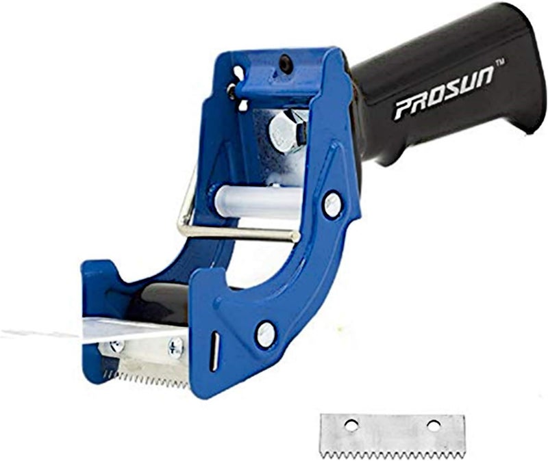 Prosun Fast Reload 2 Inch Tape Gun Dispenser Packing Packaging Sealing Cutter Blue - Image 1